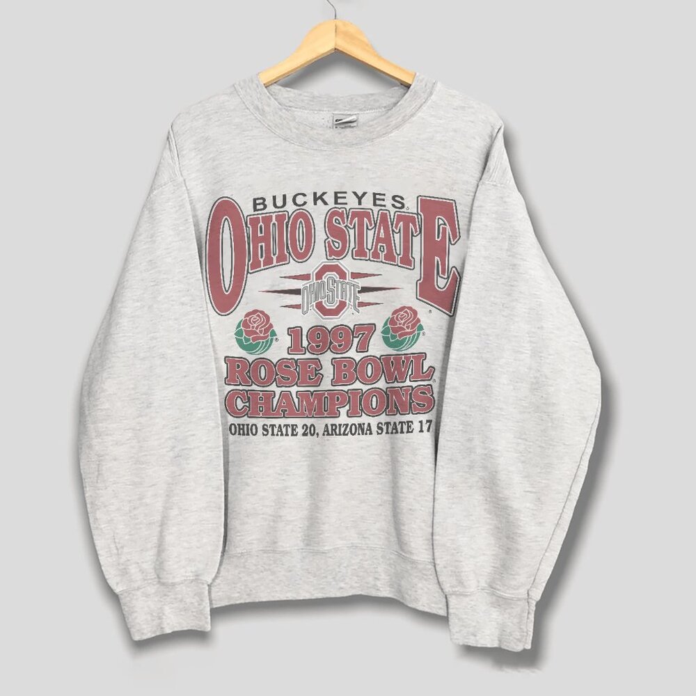 Ohio State University 1997 Rose Bowl Champs Sweatshirt, Ohio State Buckeyes Tee
